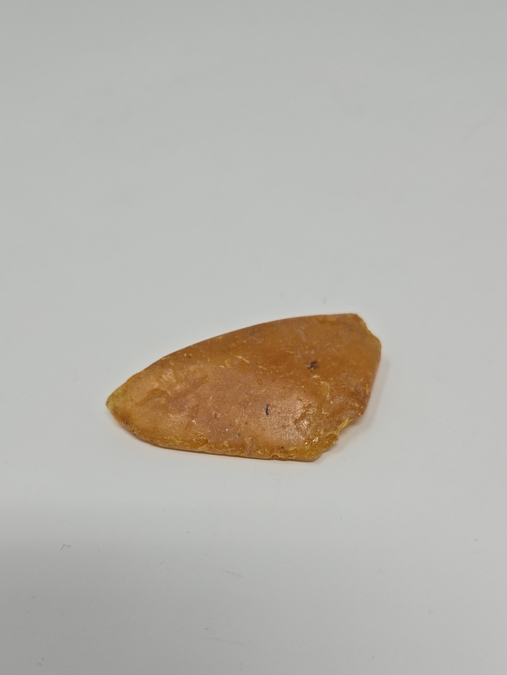 Raw Small Amber Specimen With Natural Inclusions